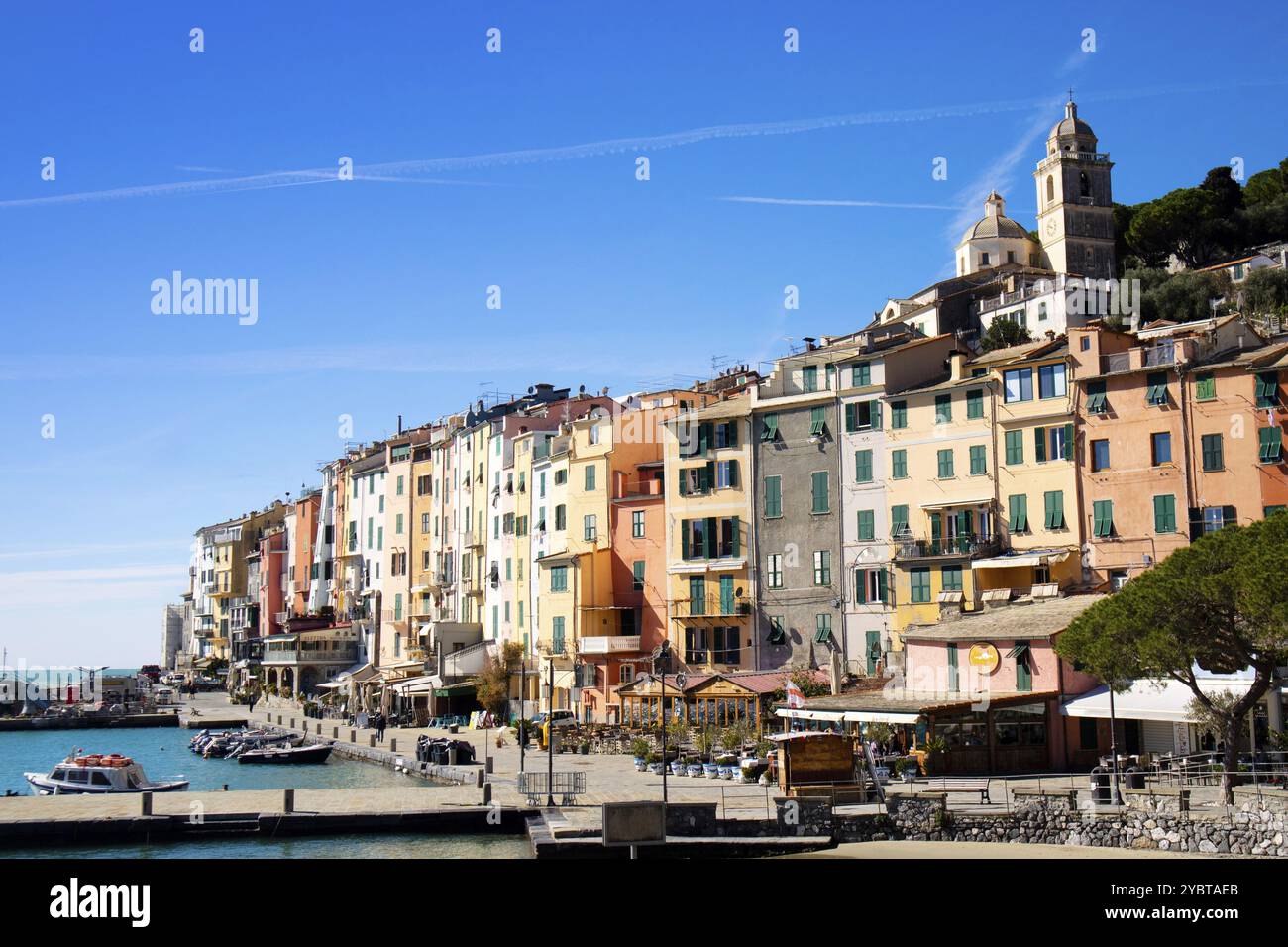 Documentation photographique du village balnéaire de Portovenere Ligurie Italie Banque D'Images