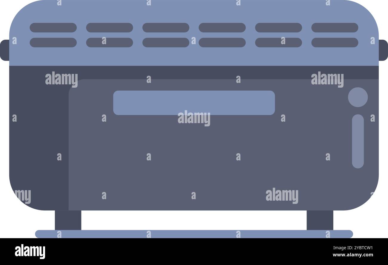 Eau de chauffage de chaudière à gaz pour système de chauffage central Illustration de Vecteur