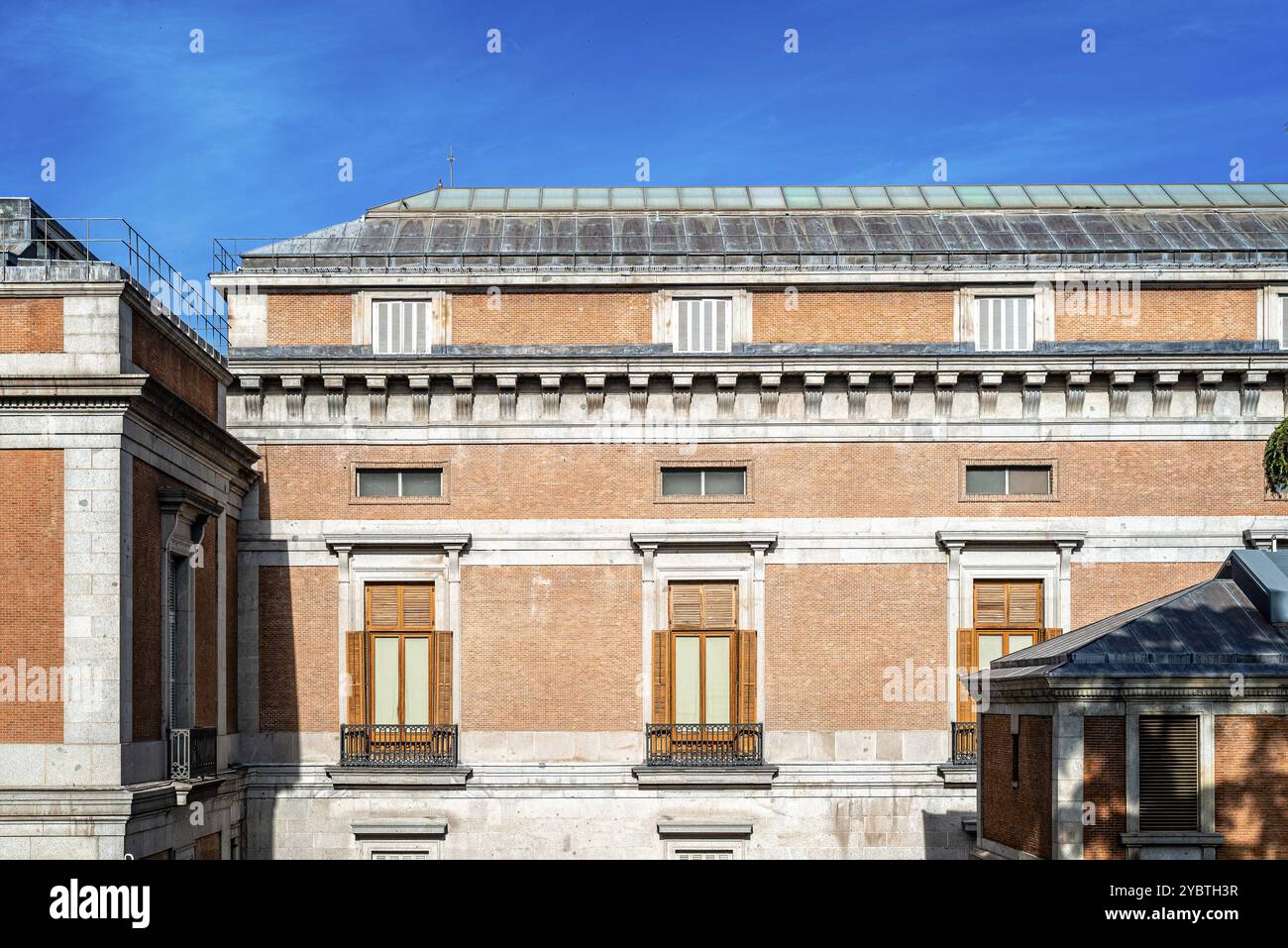 Madrid, Espagne, 7 juin 2020 : vue extérieure du Musée du Prado, Europe Banque D'Images