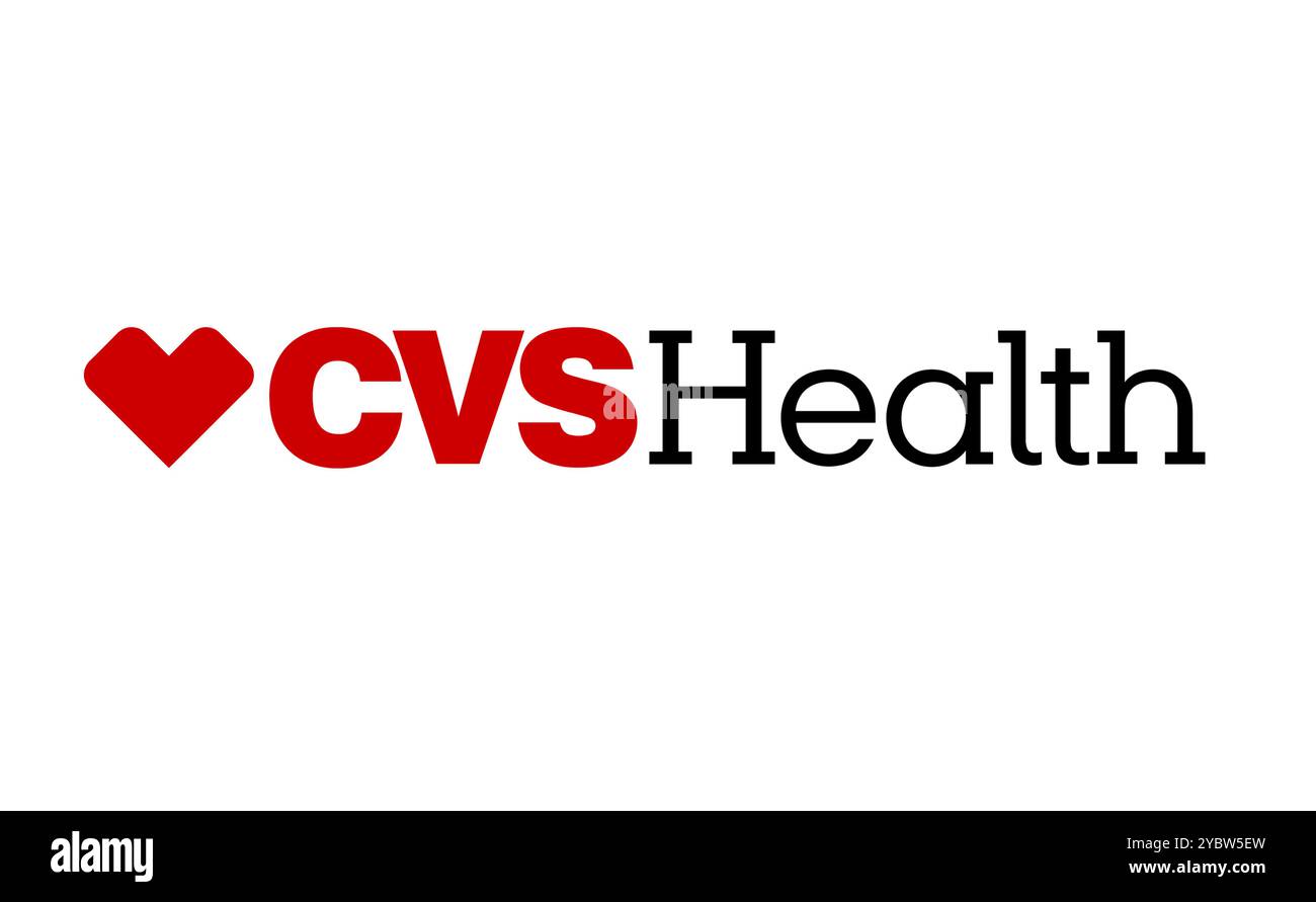Logo CVS Health Banque D'Images