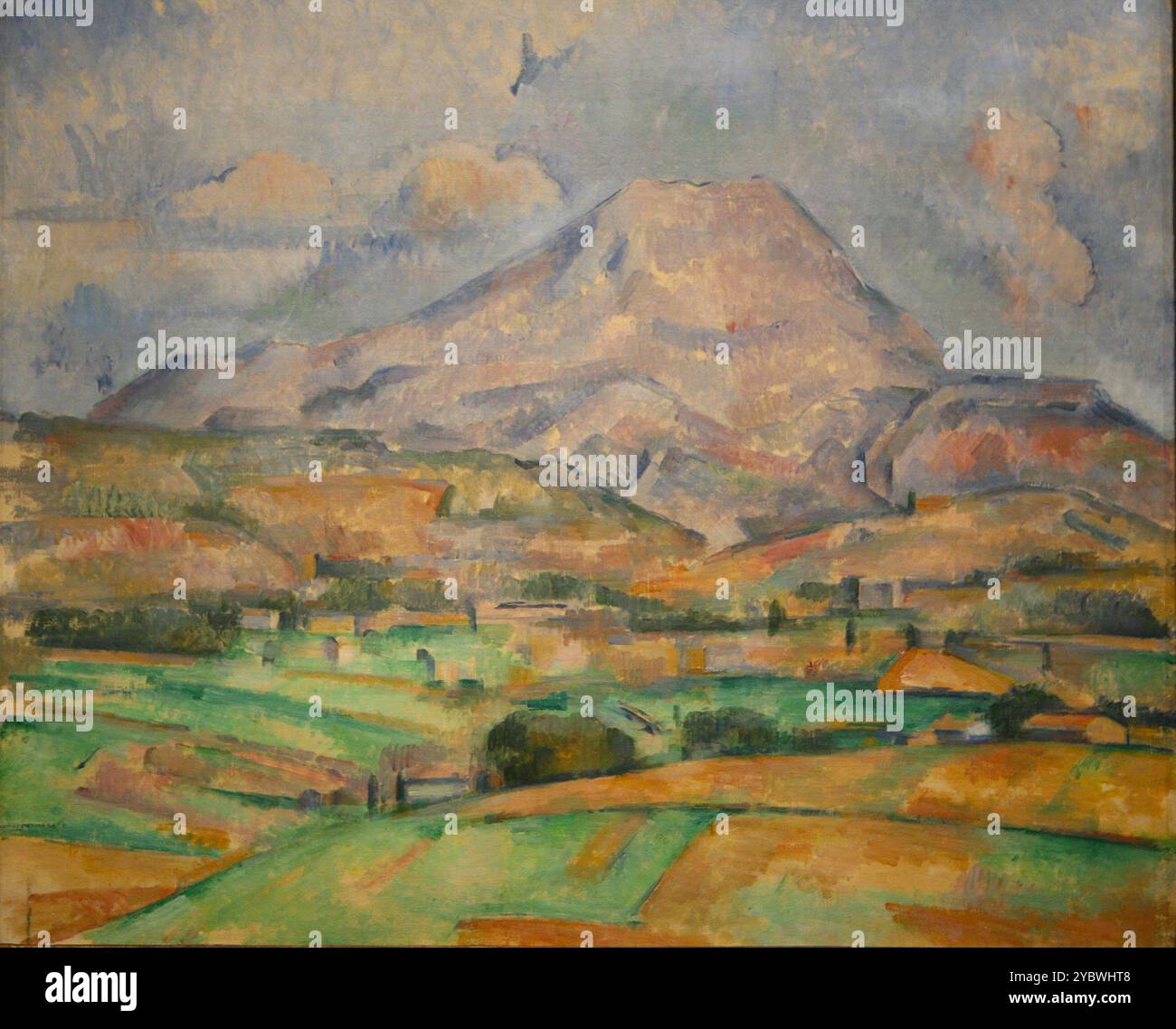 Mont Sainte-victoire 1888 Paul Cézanne Banque D'Images
