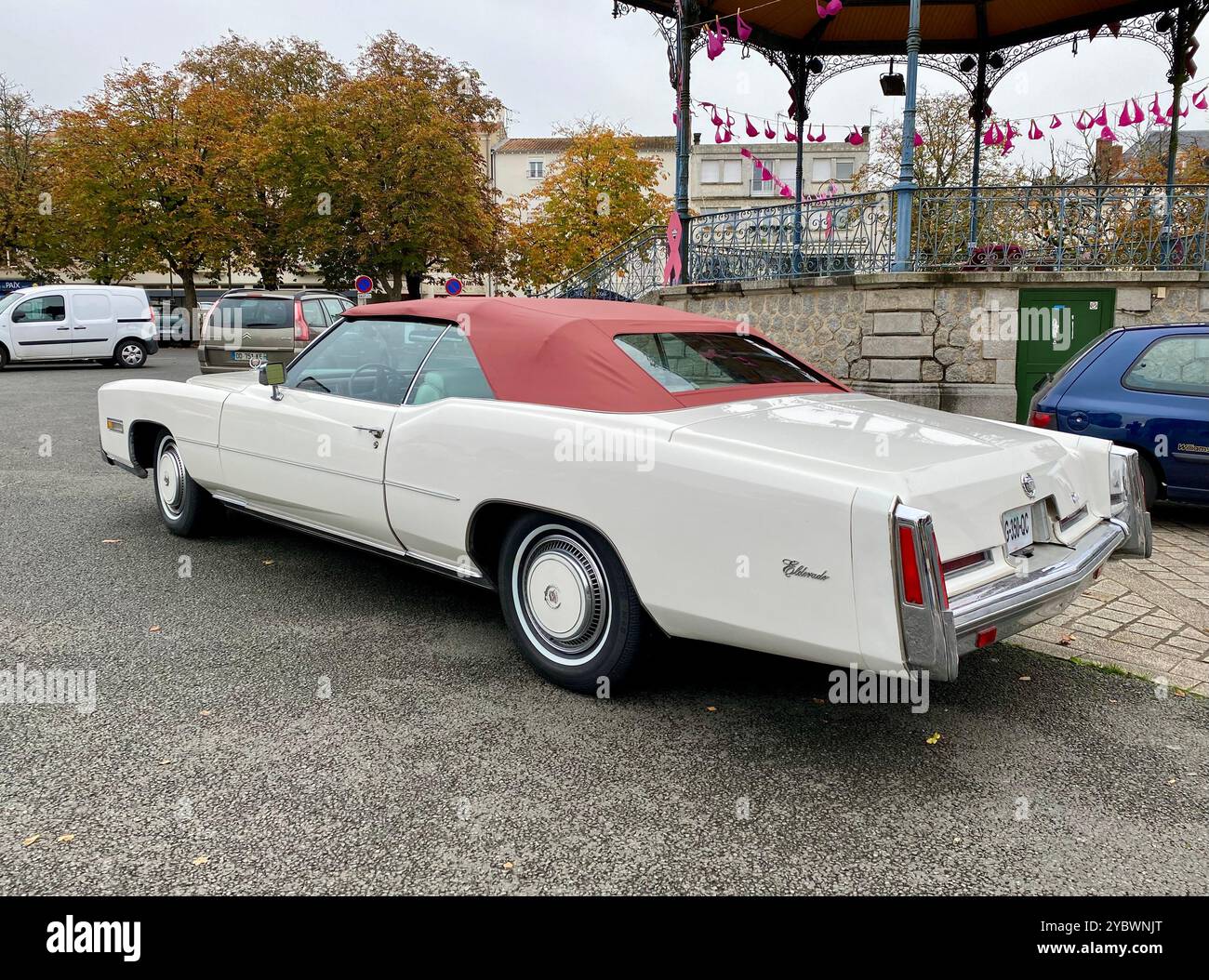 Cadillac Eldorado cabriolet 1970 - Image de stock capturée avec un smartphone