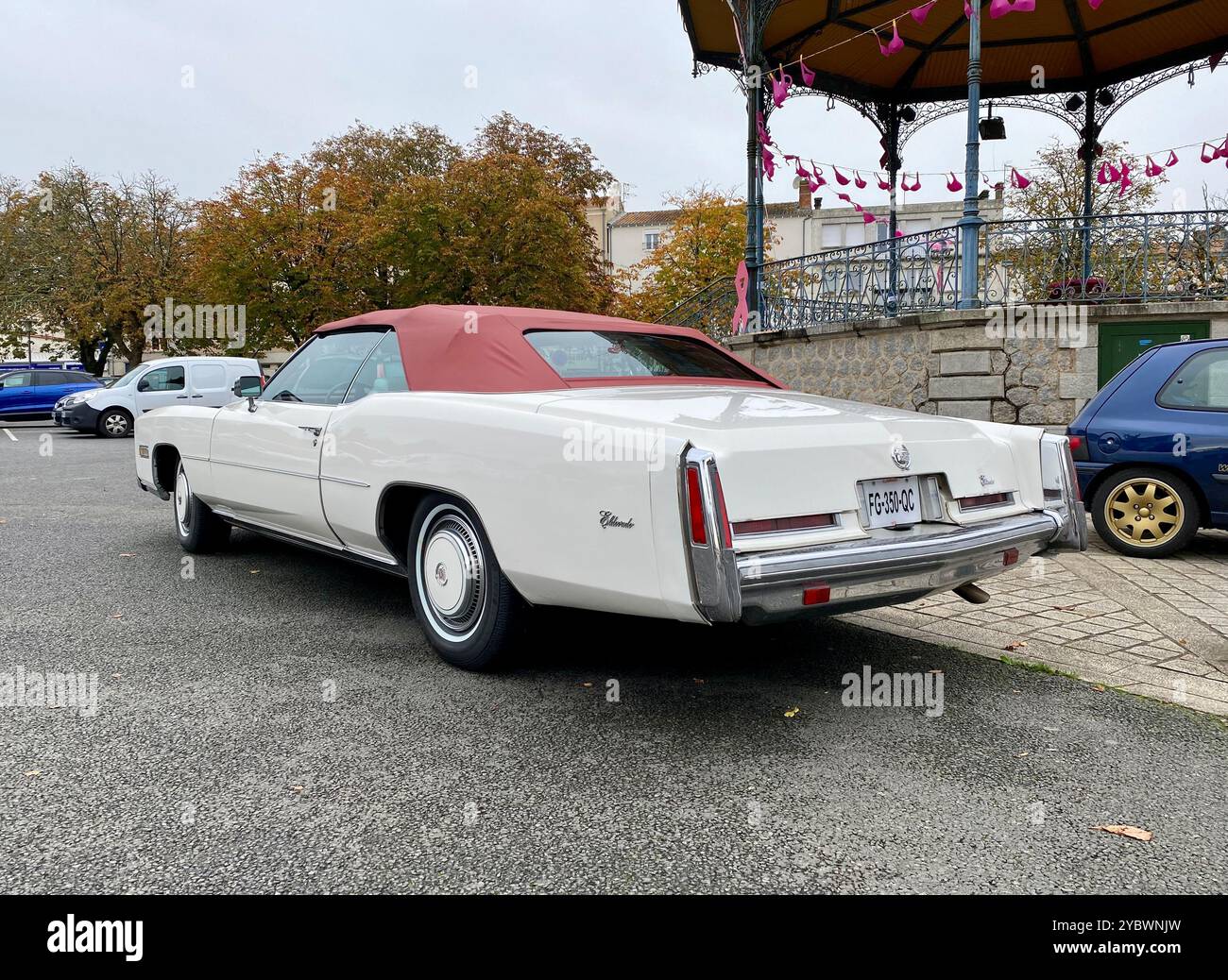 Cadillac Eldorado cabriolet 1970 - Image de stock capturée avec un smartphone