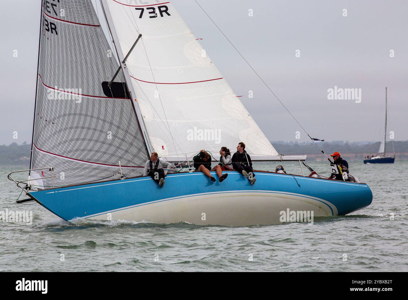 IRC classe 6 yachts course à Cowes week 2022 Banque D'Images