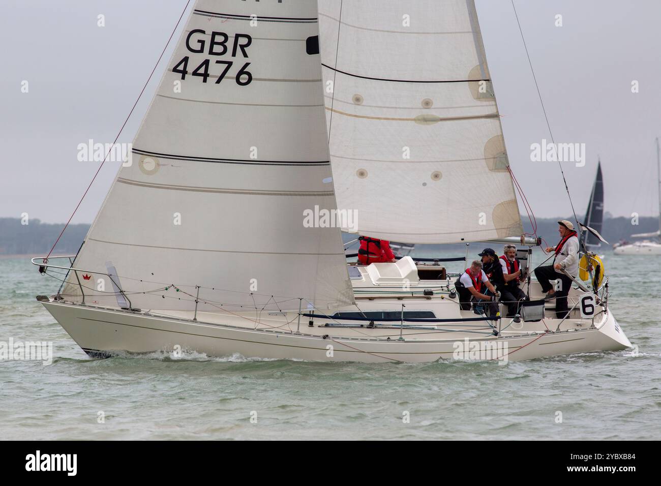 IRC classe 6 yachts course à Cowes week 2022 Banque D'Images