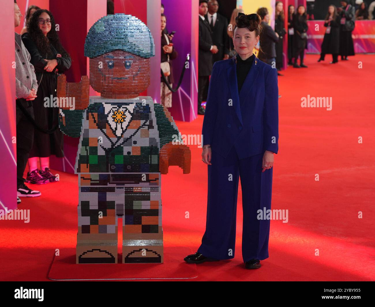 Kristy Matheson assiste à la projection du gala de clôture du BFI London film Festival pièce par pièce au Royal Festival Hall, Southbank Centre à Londres. Date de la photo : dimanche 20 octobre 2024. Banque D'Images