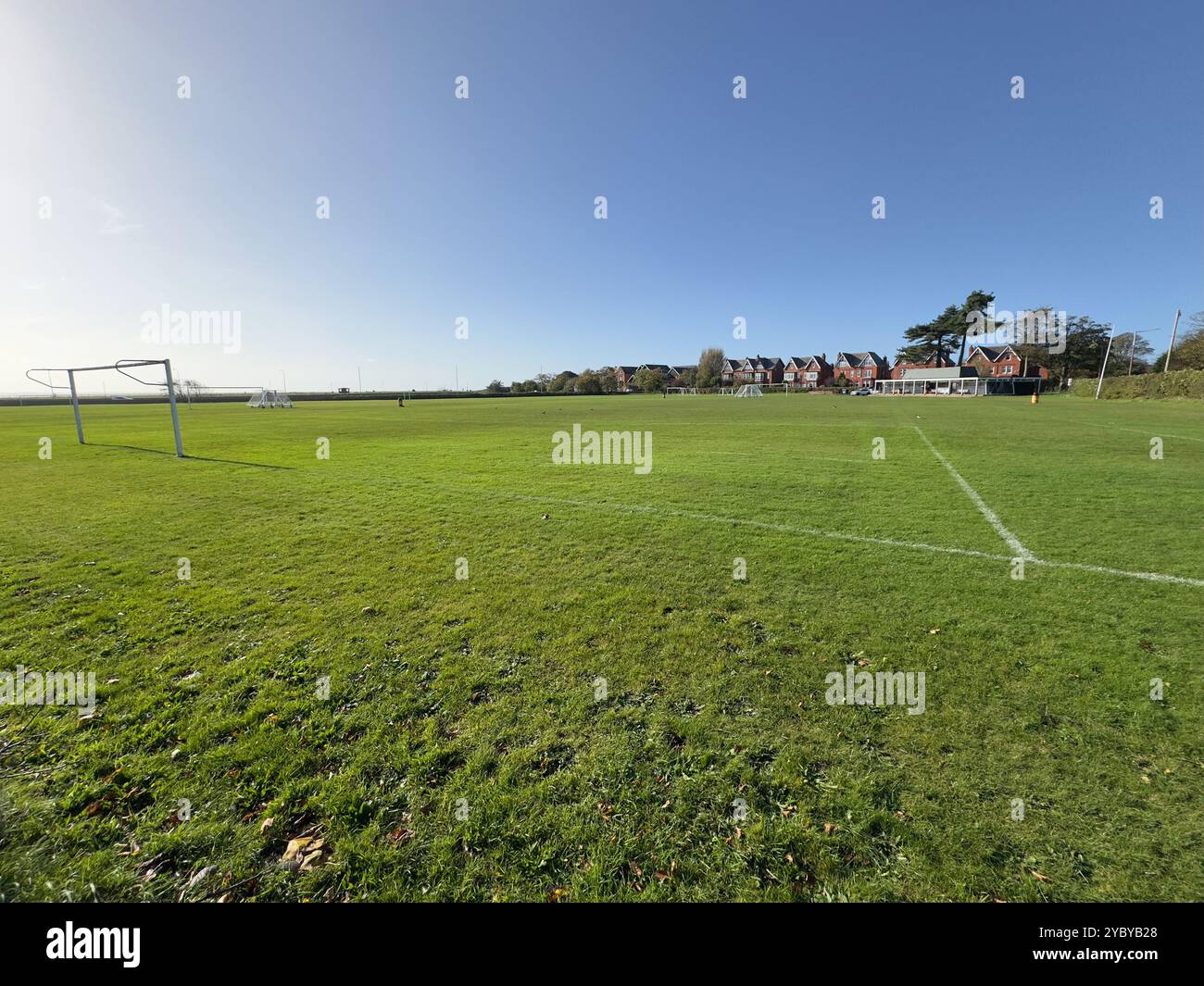 Lytham St Annes YMCA Football Club, Lytham St Annes, Fylde dans le Lancashire, Angleterre, Royaume-Uni Banque D'Images