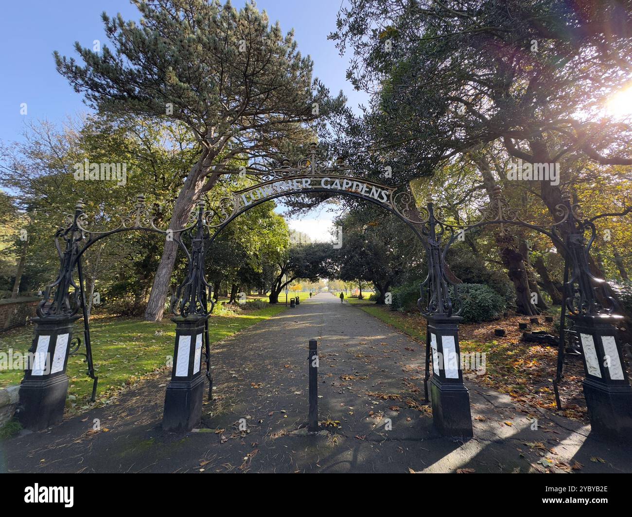 Lowther Gardens, Lytham St Annes, Fylde dans le Lancashire, Angleterre, Royaume-Uni Banque D'Images