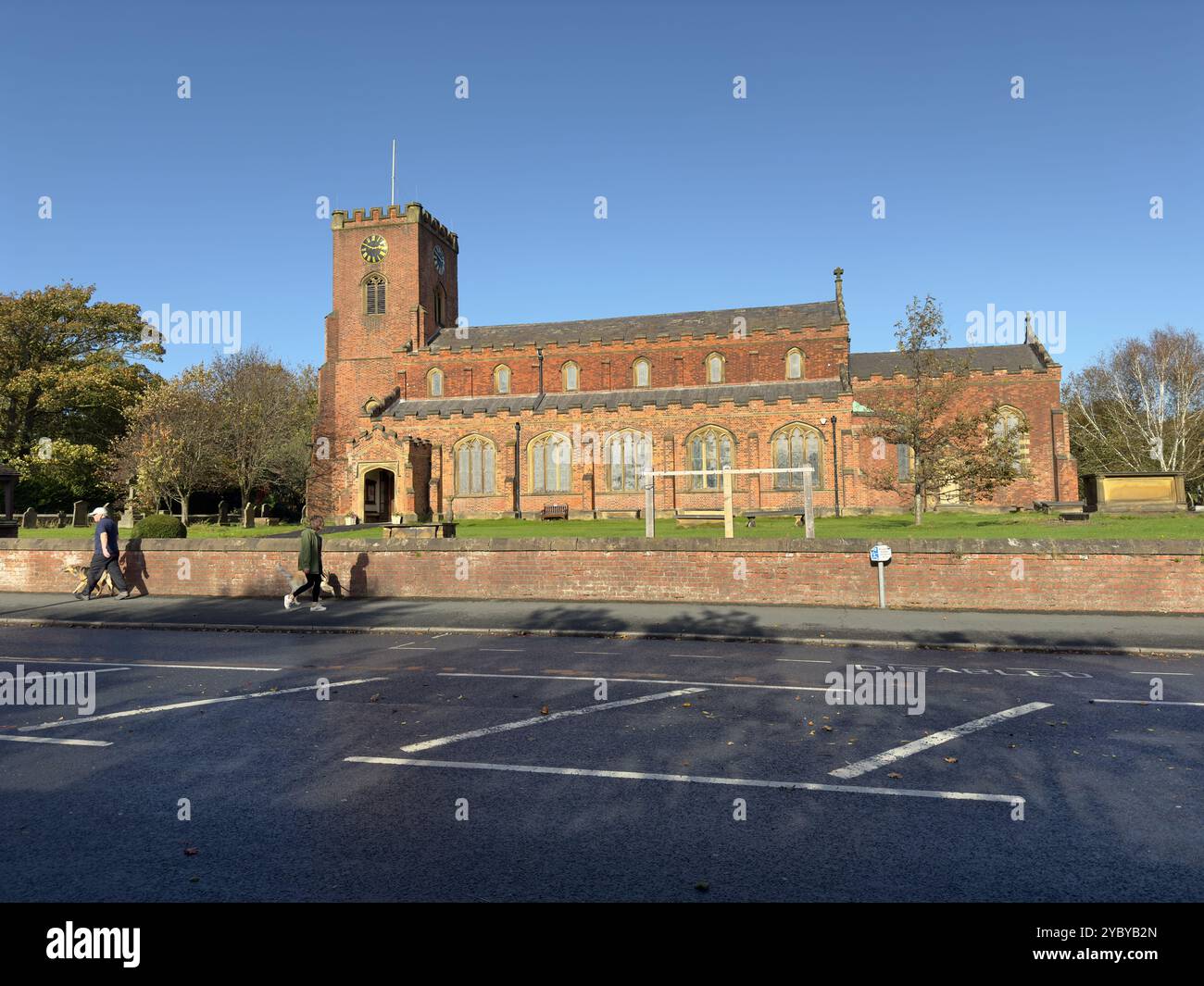 Église St Cuthbert, Lytham St Annes, Fylde dans le Lancashire, Angleterre, Royaume-Uni Banque D'Images