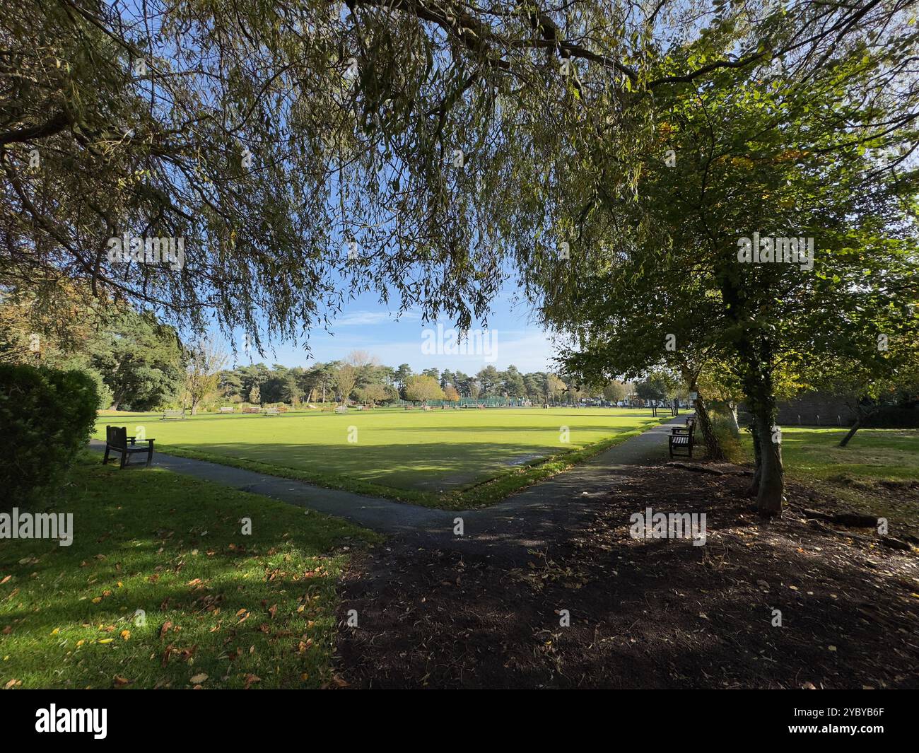 Lowther Gardens, Lytham St Annes, Fylde dans le Lancashire, Angleterre, Royaume-Uni Banque D'Images