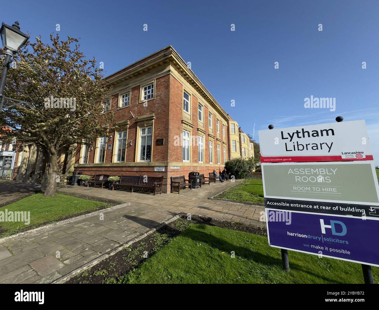 Lytham Assembly Rooms, Lytham St Annes, Fylde dans le Lancashire, Angleterre, Royaume-Uni Banque D'Images
