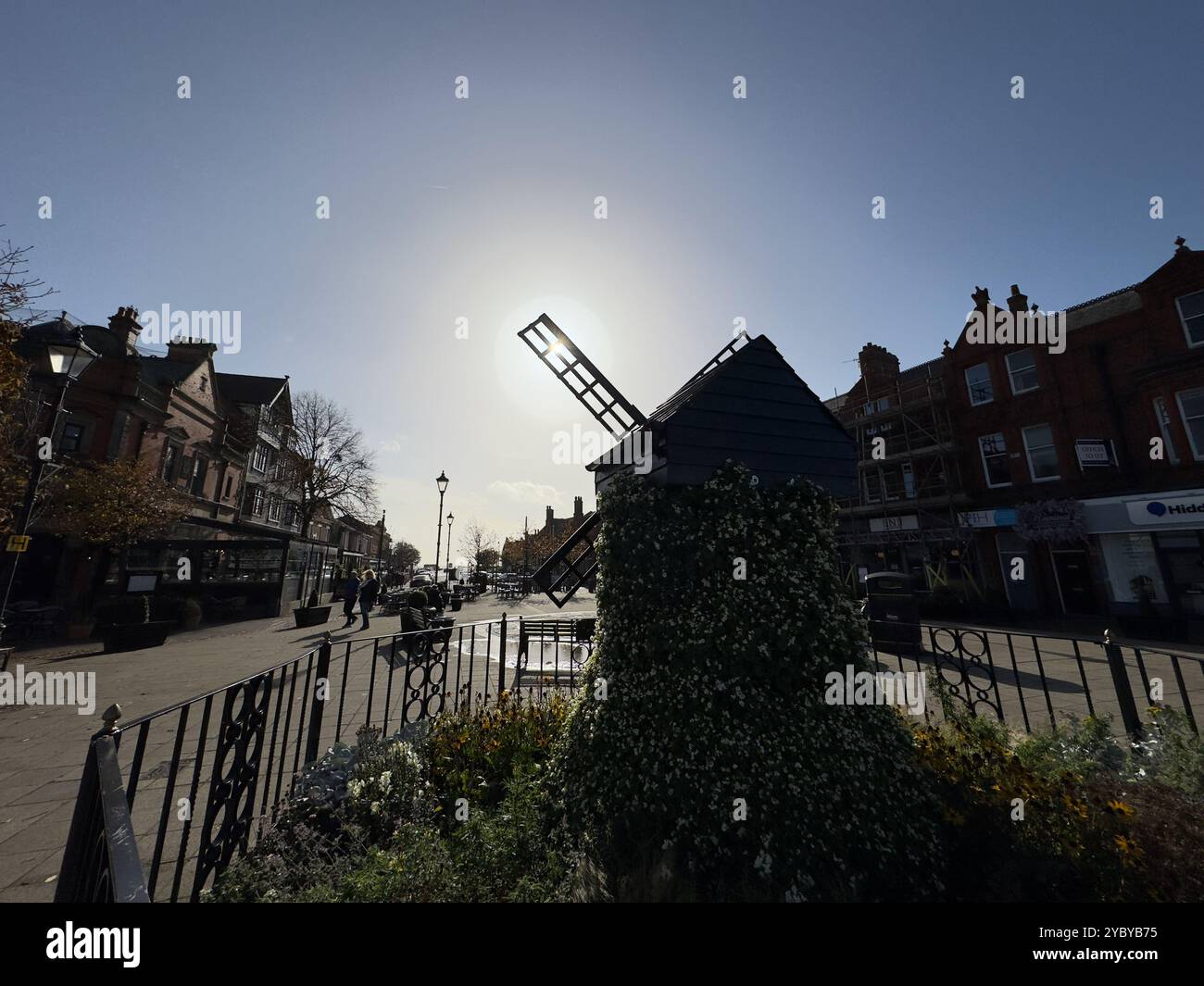 Clifton Square, Lytham St Annes, Fylde dans le Lancashire, Angleterre, Royaume-Uni Banque D'Images