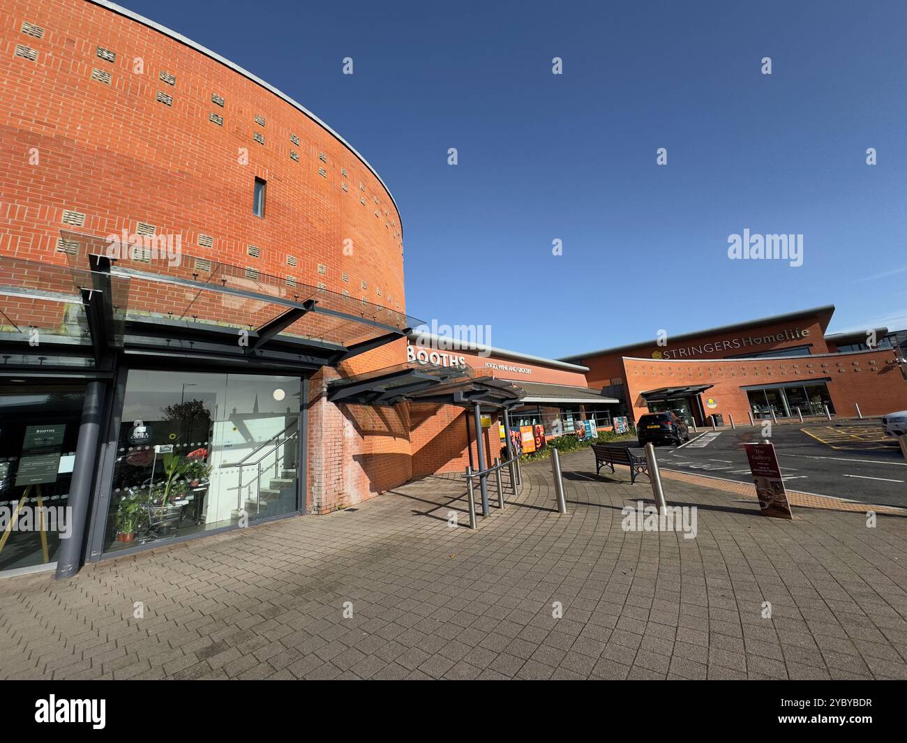 Stands, Lytham St Annes, Fylde dans le Lancashire, Angleterre, Royaume-Uni Banque D'Images