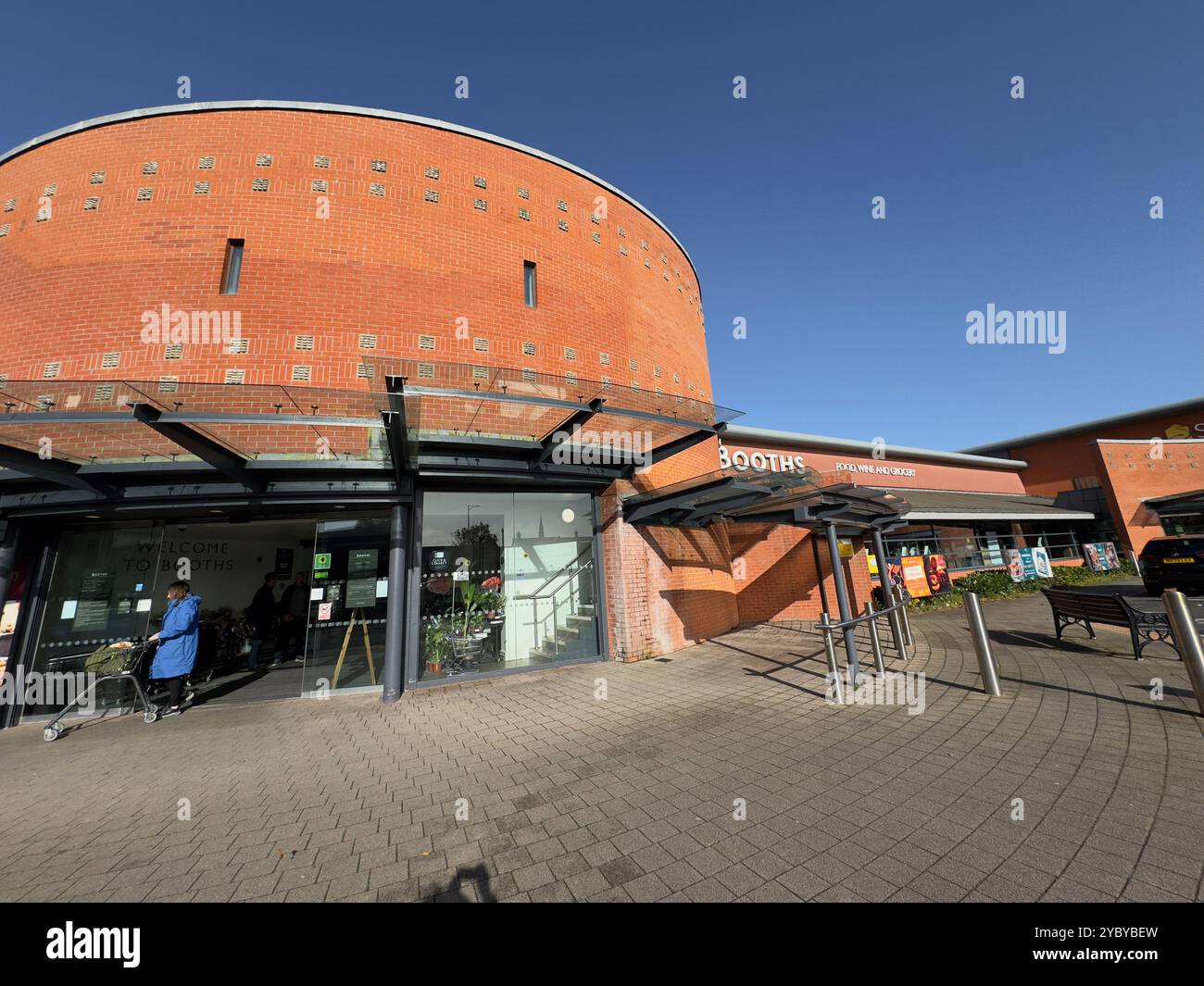 Stands, Lytham St Annes, Fylde dans le Lancashire, Angleterre, Royaume-Uni Banque D'Images
