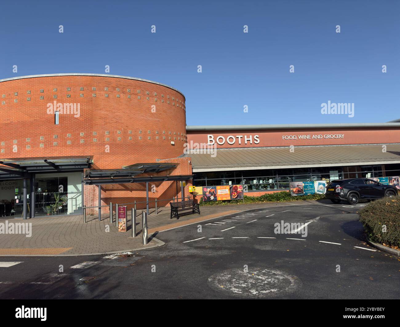 Stands, Lytham St Annes, Fylde dans le Lancashire, Angleterre, Royaume-Uni Banque D'Images