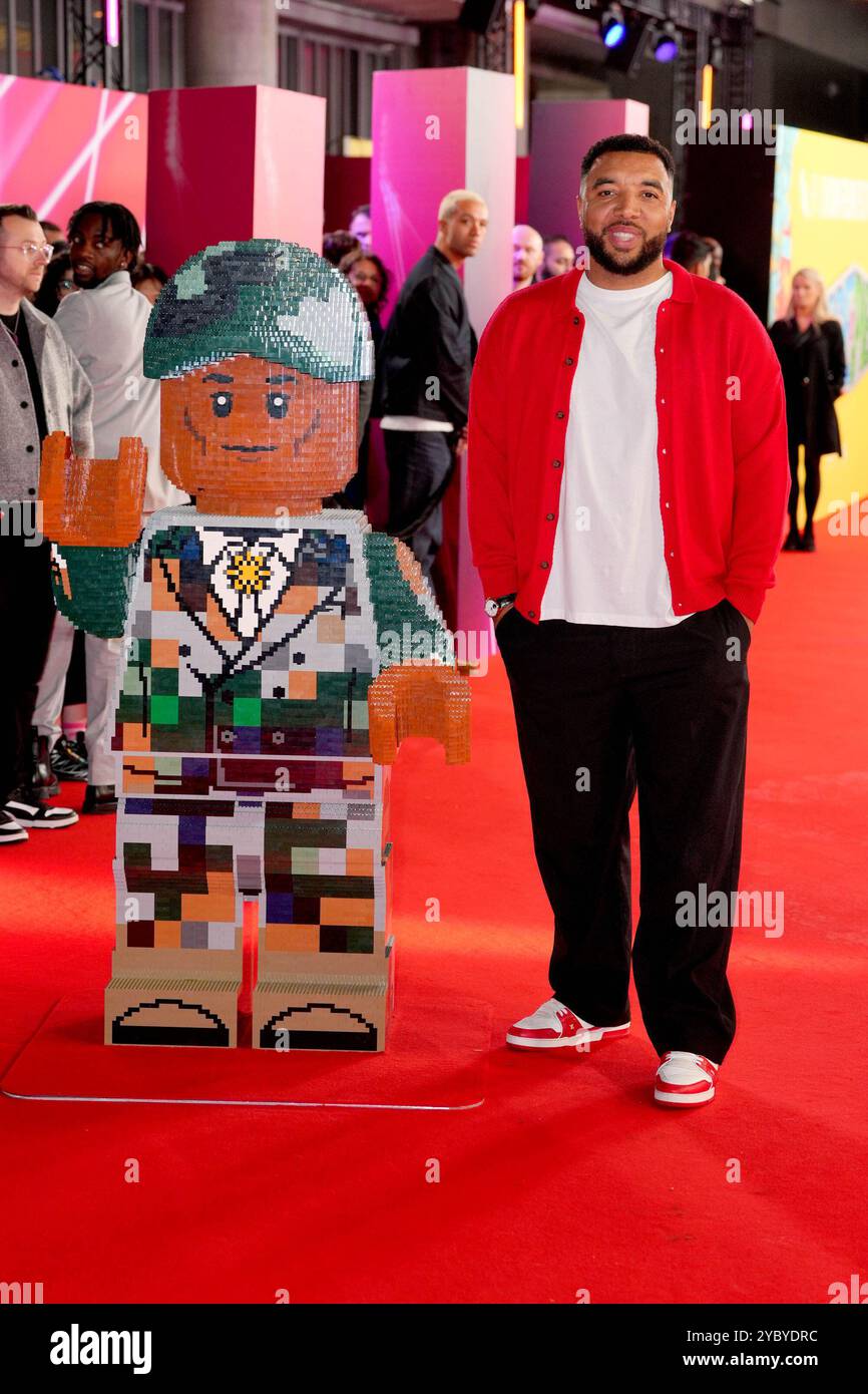 Troy Deeney assiste à la projection du gala de clôture du BFI London film Festival pièce par pièce au Royal Festival Hall, Southbank Centre à Londres. Date de la photo : dimanche 20 octobre 2024. Banque D'Images