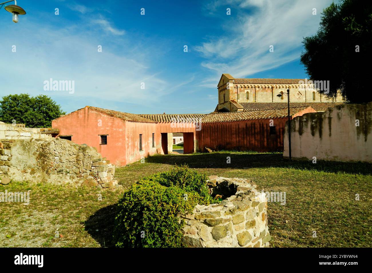 L'ancienne ville fantôme de Tratalia, aujourd'hui récupérée et transformée en musée à ciel ouvert Sulcis Iglesiense, province de Sardaigne du Sud, Italie Banque D'Images