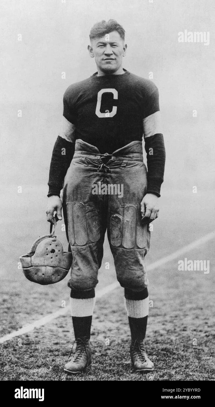 Jim Thorpe, James Francis Thorpe (1887 – 1953) athlète américain et médaillé d'or olympique. Banque D'Images