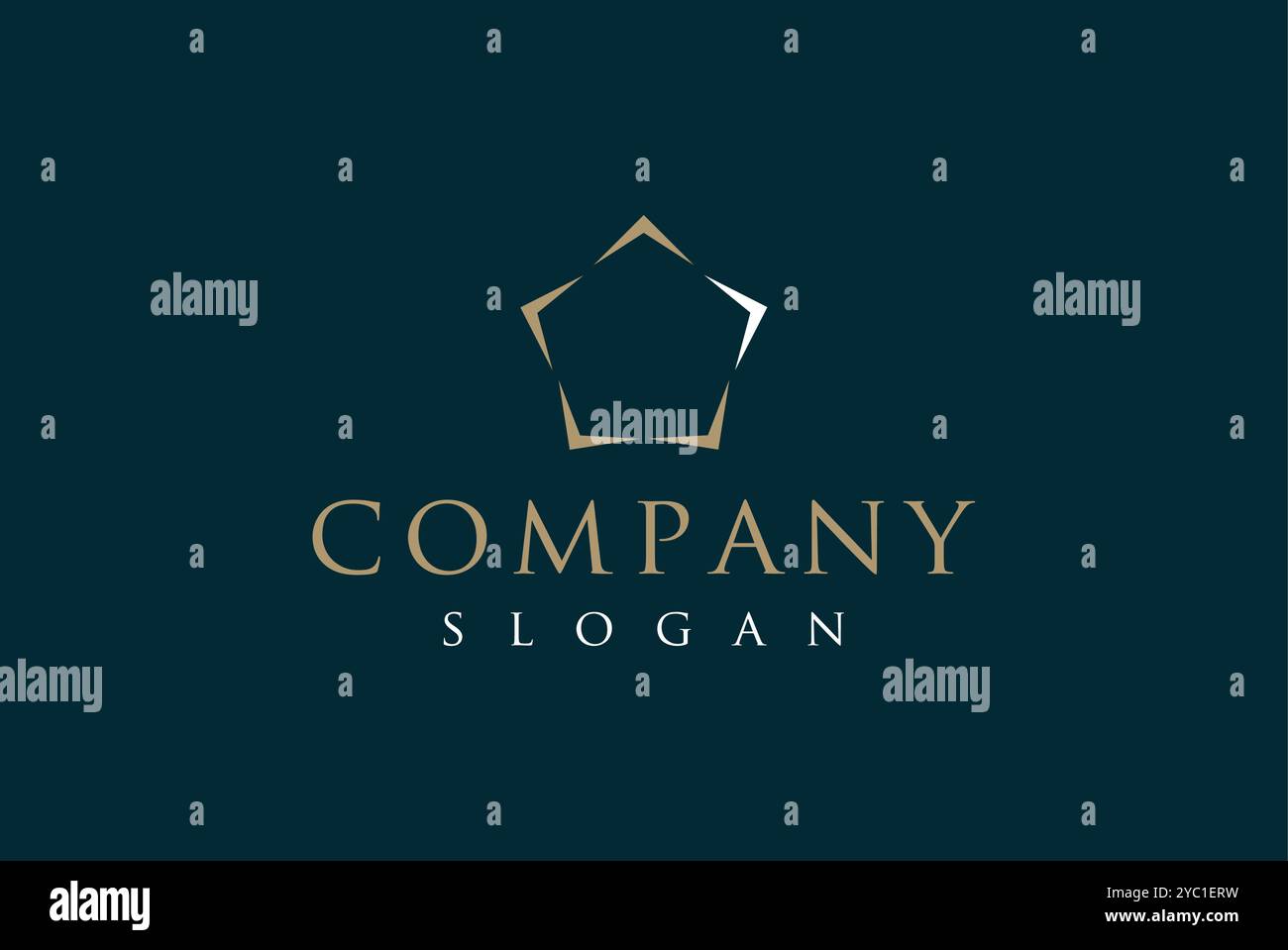 conception de logo vecteur de marque d'entreprise idées créatives éditables Illustration de Vecteur
