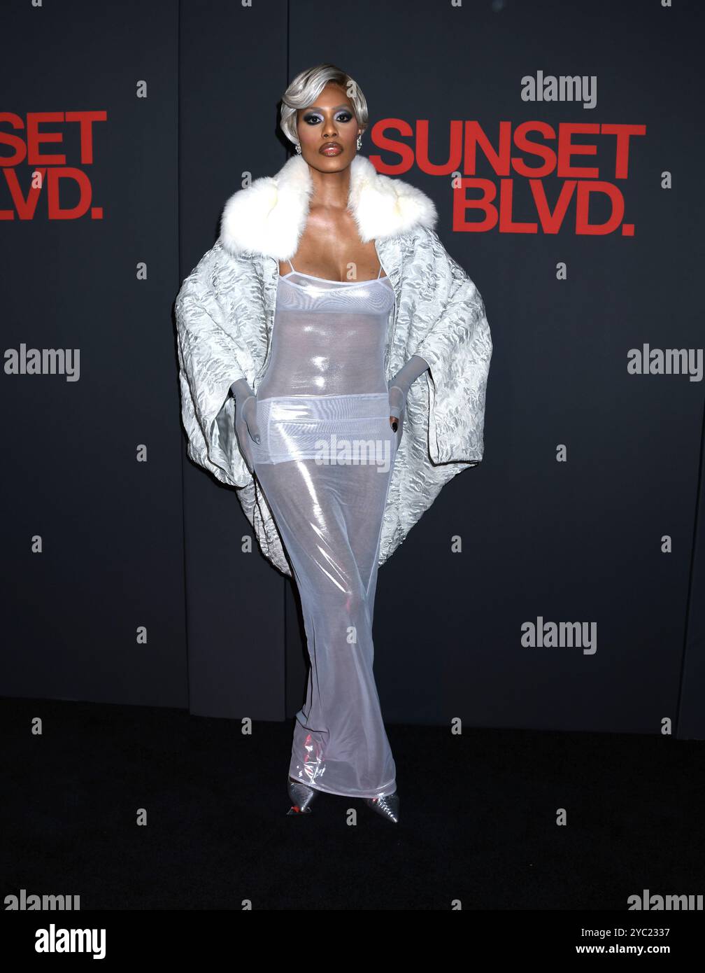 20 octobre 2024, New York, NY, États-Unis : Laverne Cox assiste à la nouvelle production Jamie Lloyd d'Andrew Lloyd WebberÃs Sunset Blvd. Soirée d'ouverture de Broadway au Théâtre James de New York. 20 octobre 2024. (Crédit image : © photo image Press via ZUMA Press Wire) USAGE ÉDITORIAL SEULEMENT! Non destiné à UN USAGE commercial ! Banque D'Images