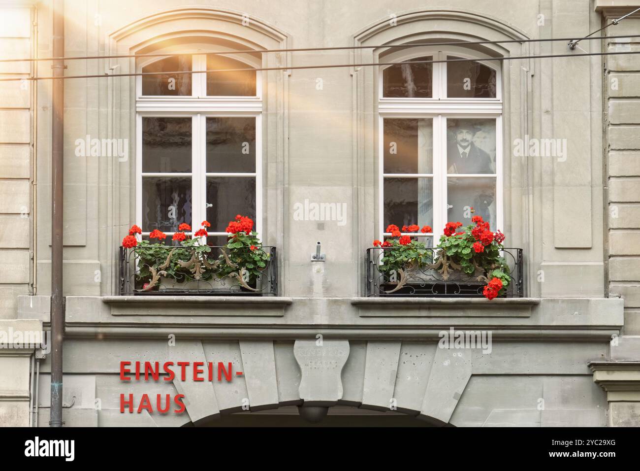 Einsteinhaus, Einstein House à Berne, Suisse. Musée et ancienne résidence d'Albert Einstein. La théorie de la relativité a été développée ici. Banque D'Images