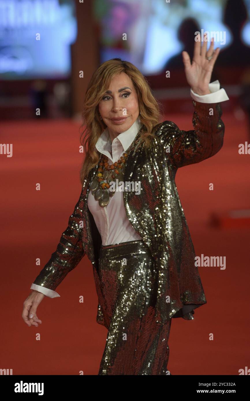 Italie, Rome, 18 octobre 2024 - 19ème Festival du film de Rome. Tapis rouge de la mini série 'Mike' photo : Daniela Bongiorno photo © Fabio Mazzarella/Sintesi/Alamy Live News Banque D'Images