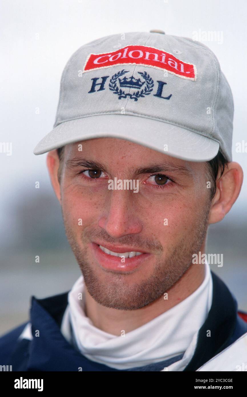 PPL photo Agency - Copyright réservé 1999 Pre Olympic Yachting Regatta, Sydney, Australie Marine britannique Ben Ainslie CRÉDIT PHOTO : PETER BENTLEY/P Banque D'Images