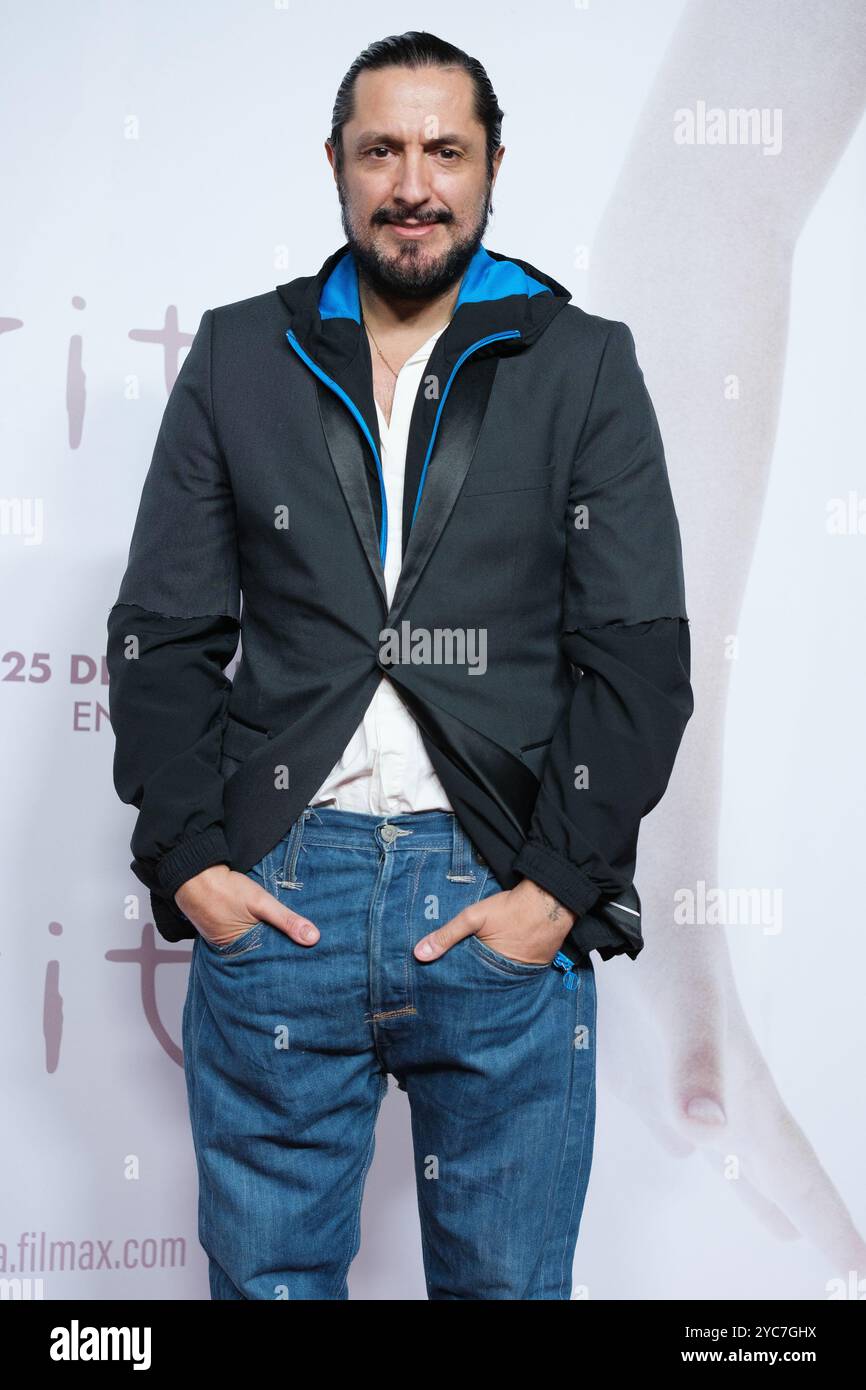 Rafael Amargo assiste à la première de 'Rita' au Ciné Doré le 21 octobre 2024 à Madrid, en Espagne Banque D'Images