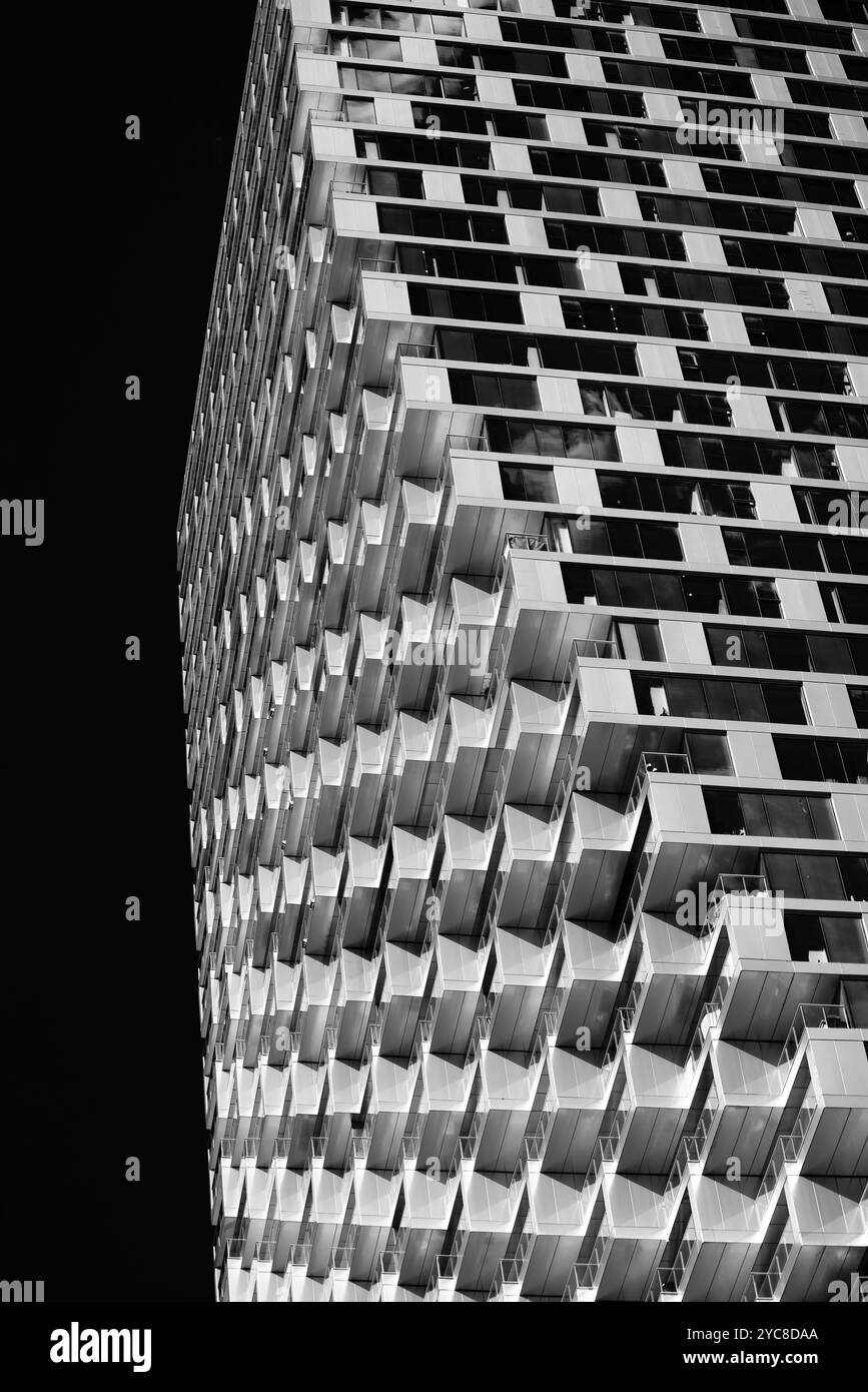 Vancouver House Tower dans le centre-ville de Vancouver, BC, Canada. Banque D'Images