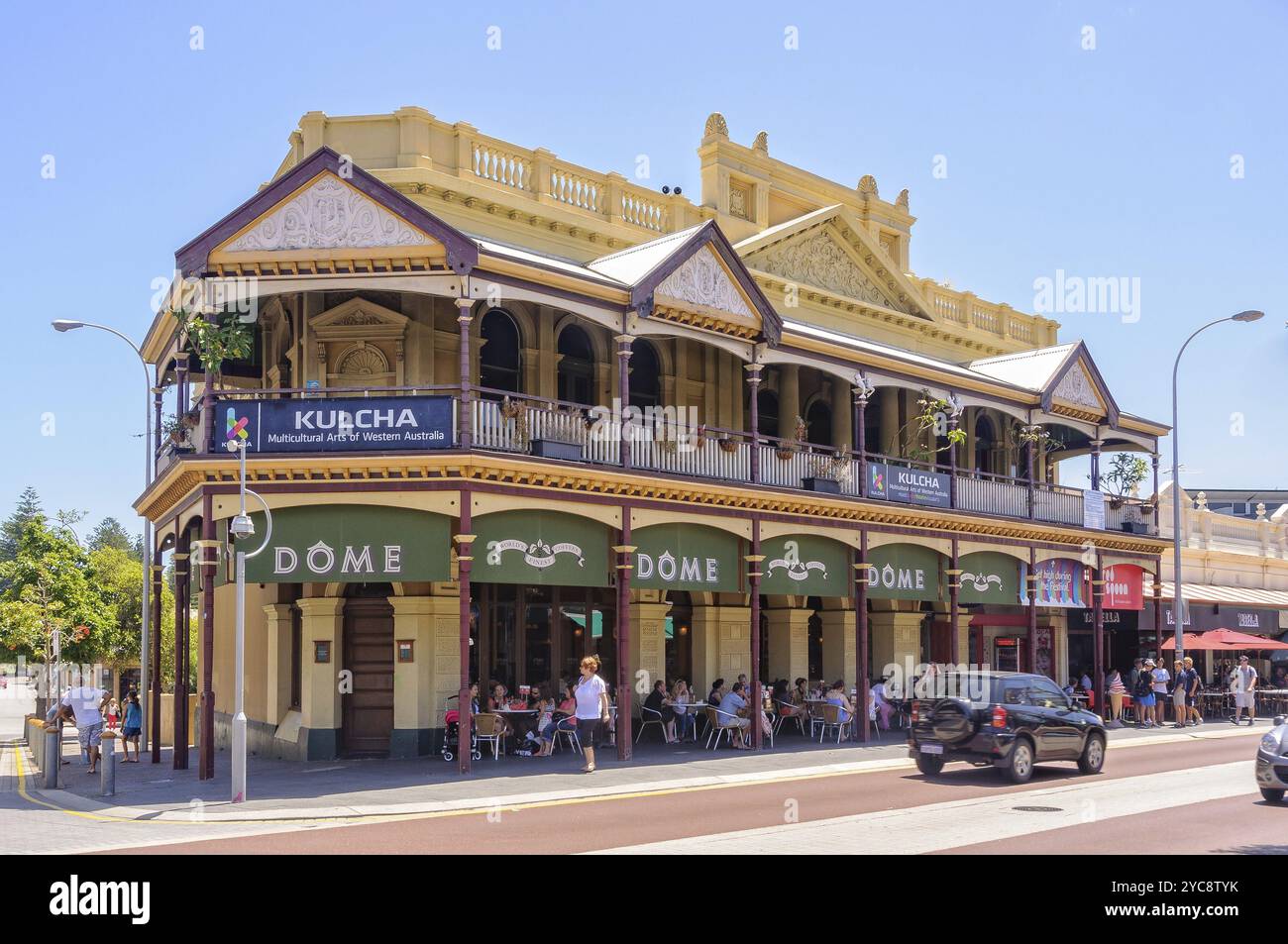 Le bâtiment Evan Davies a été inauguré le 15 mars 1899 sous le nom de Literary Institute, Fremantle, WA, Australie, Océanie Banque D'Images