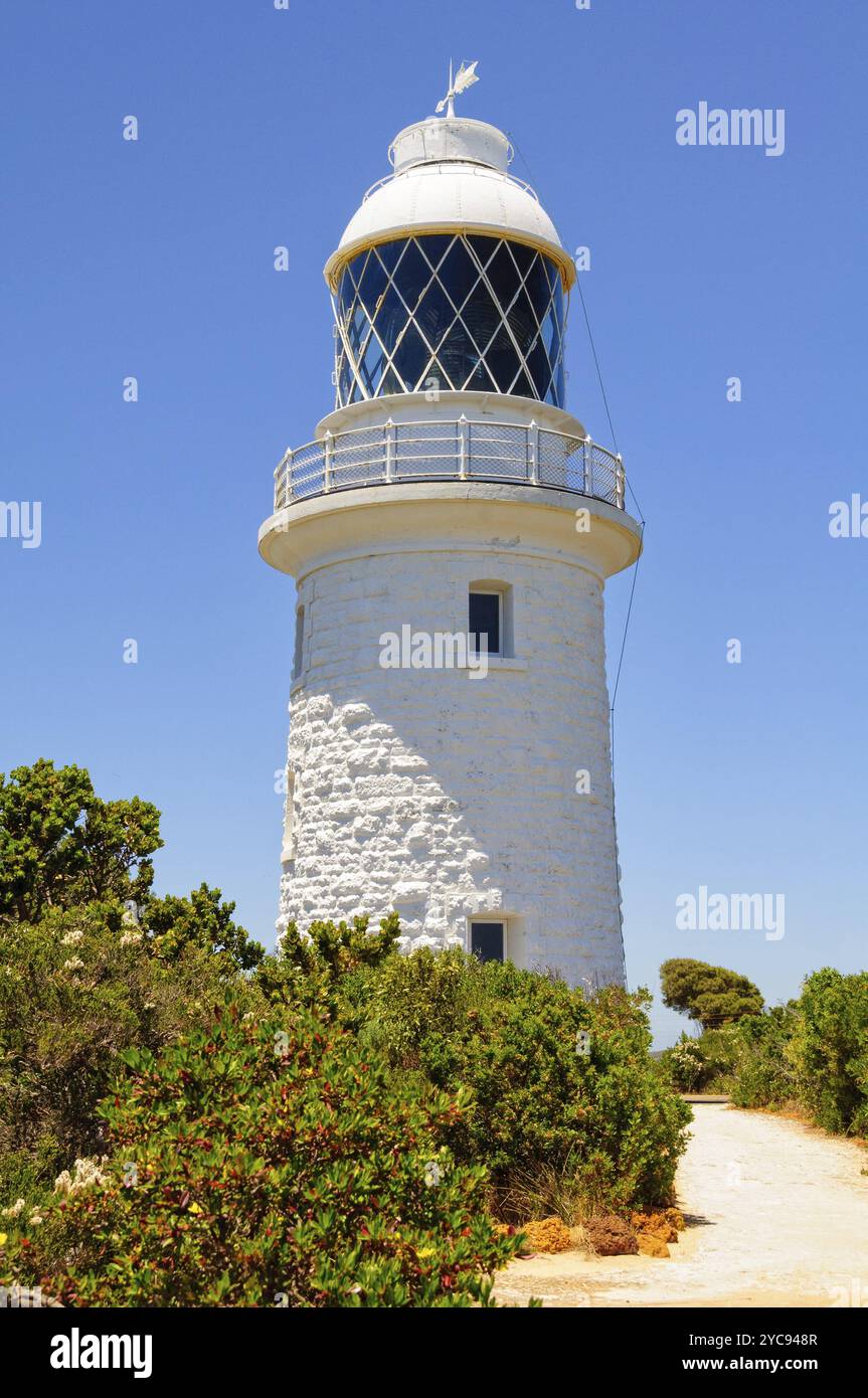 Cape naturaliste Lighthouse est l'une des attractions les plus populaires dans la région de Geographe Bay et Margaret River, Dunsborough, WA, Australie, Océanie Banque D'Images