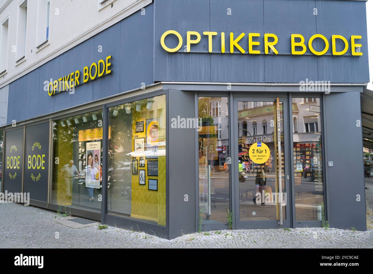 Optiker Bode, Berliner Straße, Tegel, Reinickendorf, Berlin, Allemagne, Deutschland Banque D'Images