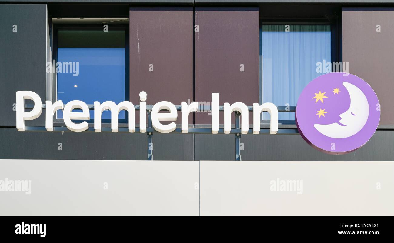 Premier Inn Berlin City Wilmersdorf, Bundesallee, Wilmersdorf, Charlottenburg-Wilmersdorf, Berlin, Allemagne, Deutschland Banque D'Images