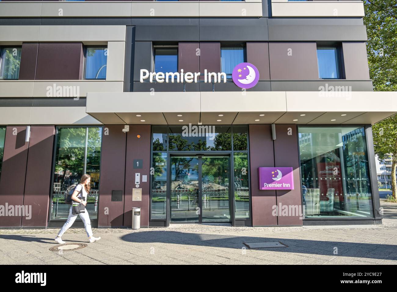 Premier Inn Berlin City Wilmersdorf, Bundesallee, Wilmersdorf, Charlottenburg-Wilmersdorf, Berlin, Allemagne, Deutschland Banque D'Images