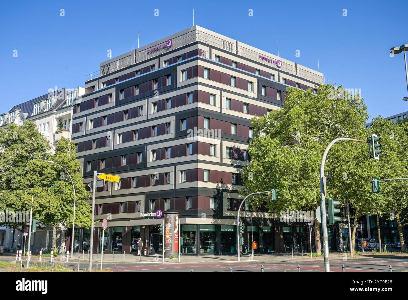 Premier Inn Berlin City Wilmersdorf, Bundesallee, Wilmersdorf, Charlottenburg-Wilmersdorf, Berlin, Allemagne, Deutschland Banque D'Images