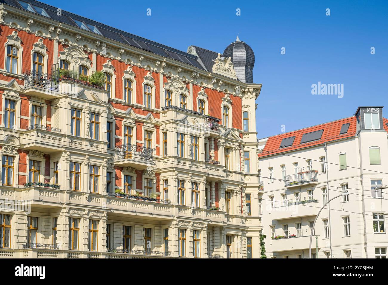 Altbau, Danziger Straße, Prenzlauer Berg, Pankow, Berlin, Deutschland *** Old building, Danziger Straße, Prenzlauer Berg, Pankow, Berlin, Allemagne Banque D'Images