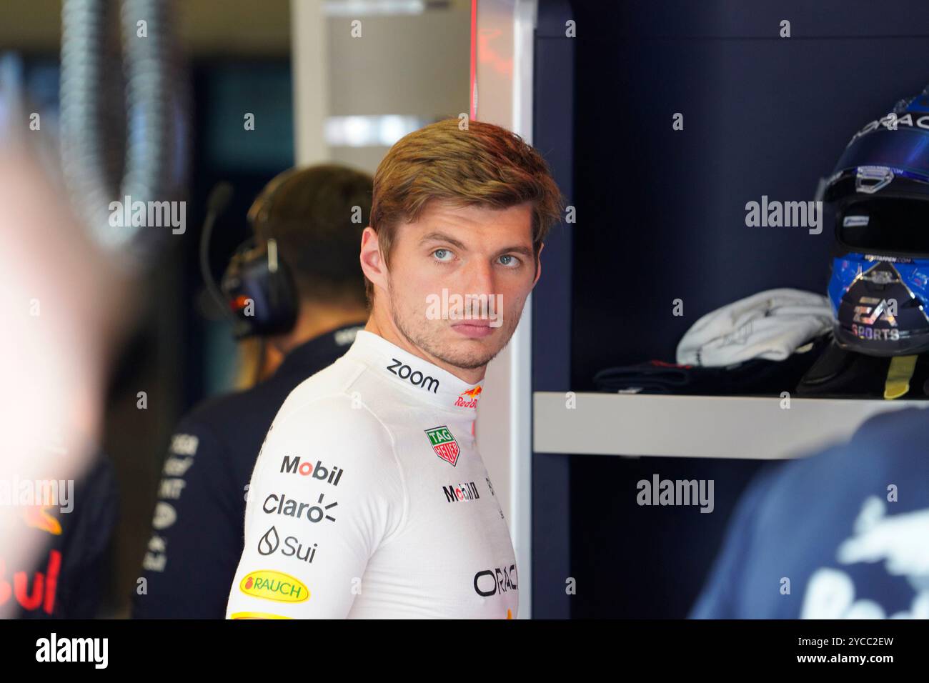 Le pilote de Red Bull Max Verstappen lors du Grand Prix des États-Unis 2024 à Austin, Texas. Banque D'Images