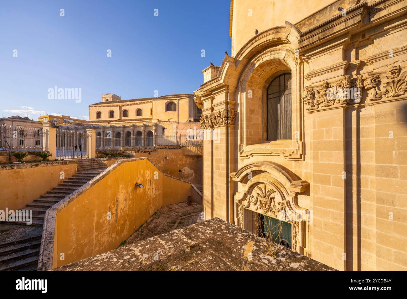 Sanctuaire de Santa Lucia al Sepolcro, Syracuse, Sicile, Italie Banque D'Images