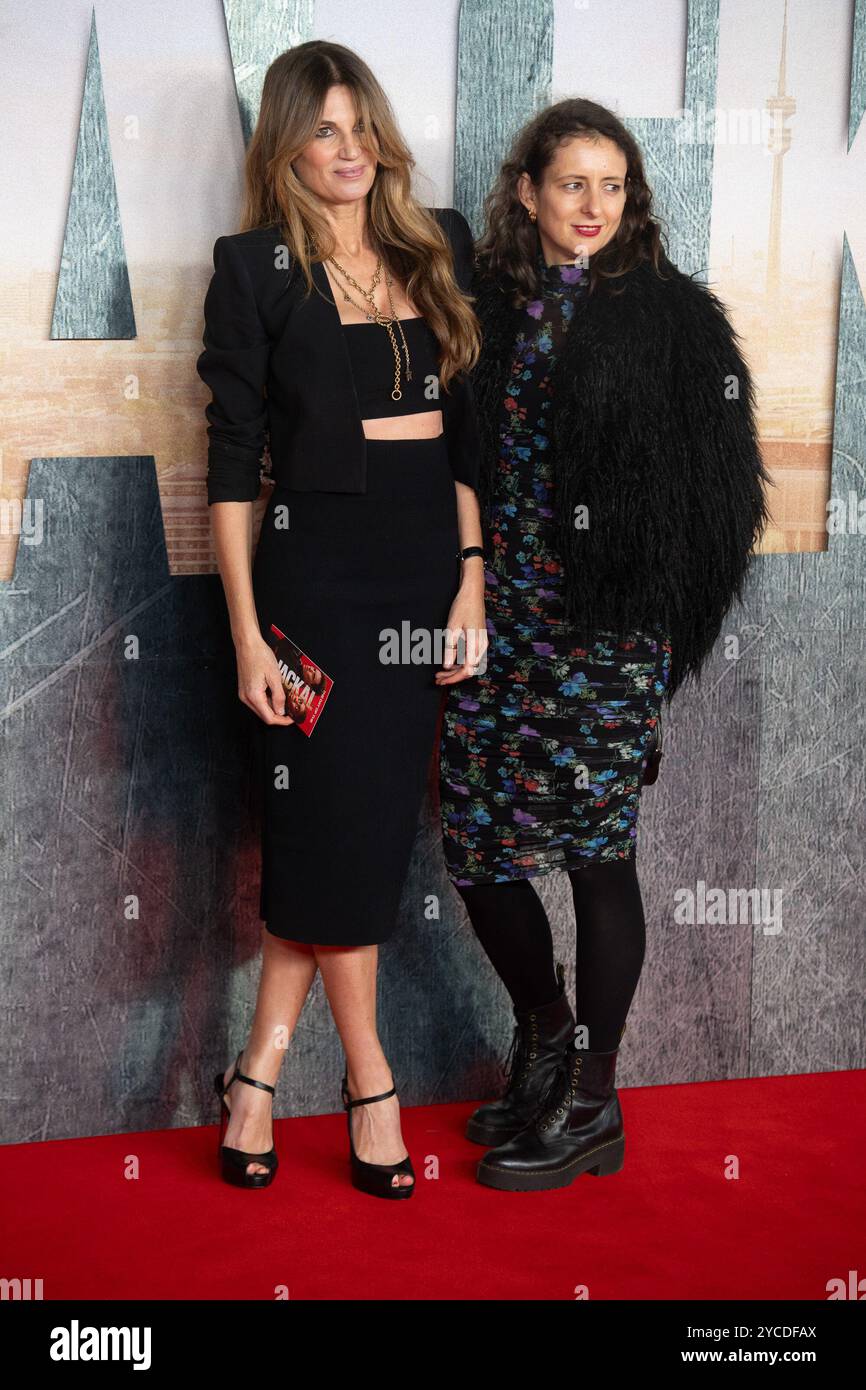 Londres, Royaume-Uni. 22 octobre 2024. Sur la photo : Jemima Khan assiste à la première britannique de 'The Day of the Jackal' au Queen Elizabeth Hall, Southbank Centre. Crédit : Justin Ng/Alamy Live News Banque D'Images