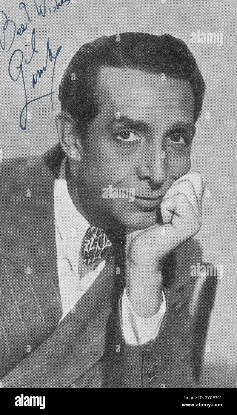 Gil Lamb - acteur américain de cinéma et de télévision des années 1950 Banque D'Images