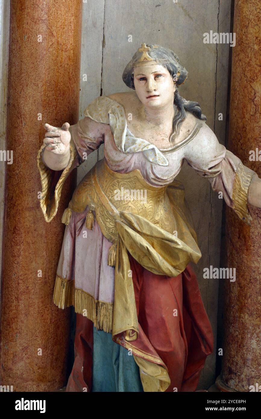 Saint Apollonia Banque D'Images