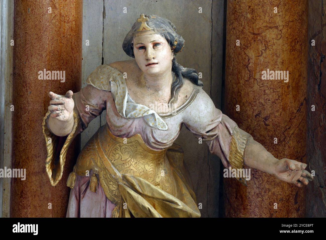 Saint Apollonia Banque D'Images