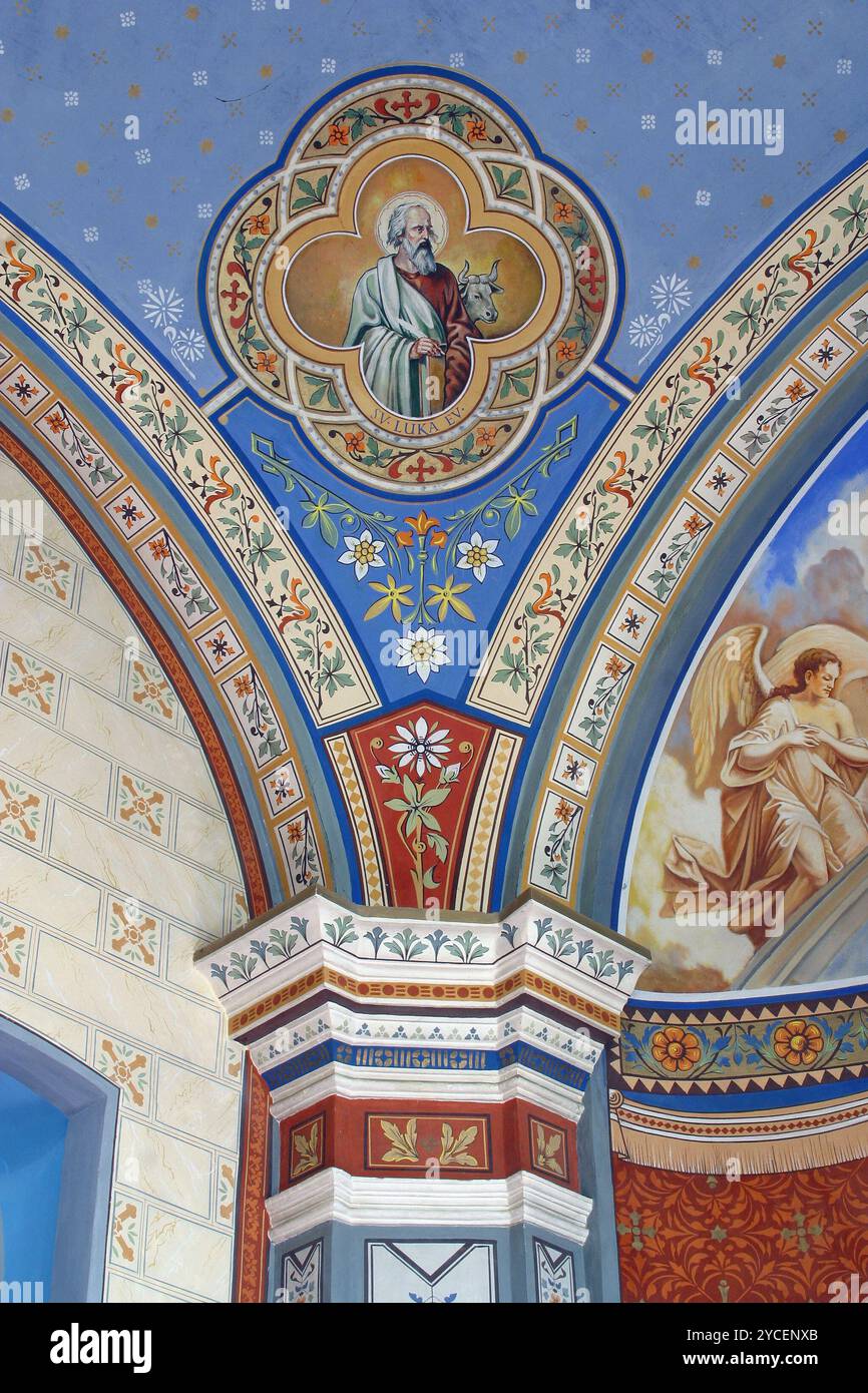 L'évangéliste Saint Luc Banque D'Images