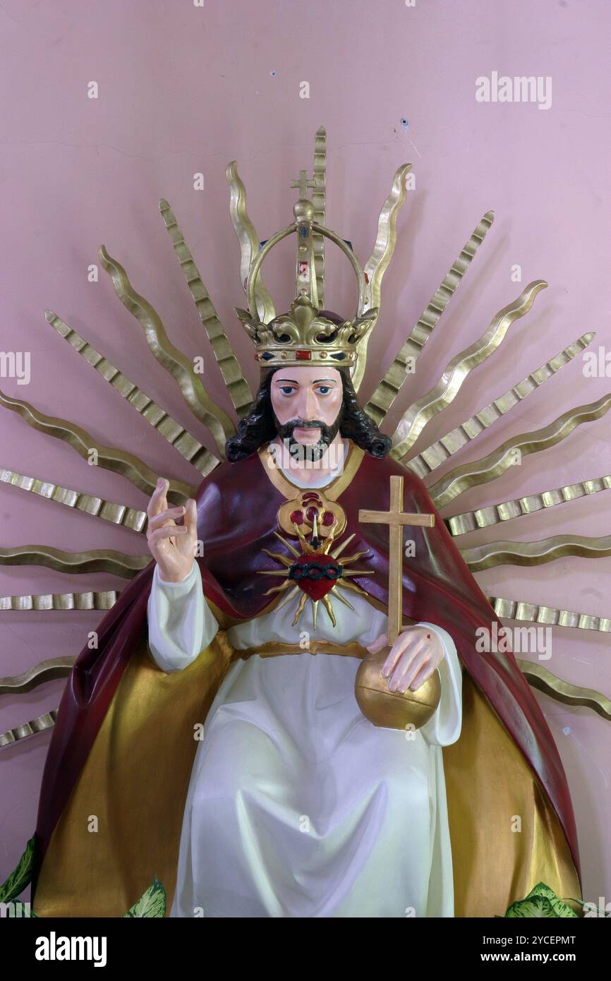 Christ-Roi Banque D'Images