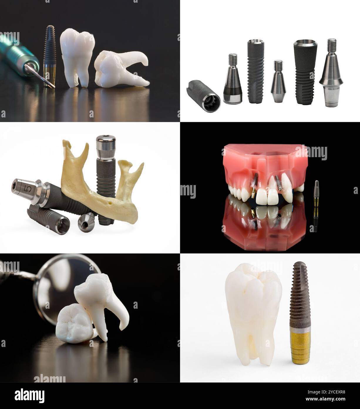 Arrière-plan de soins dentaires Banque D'Images