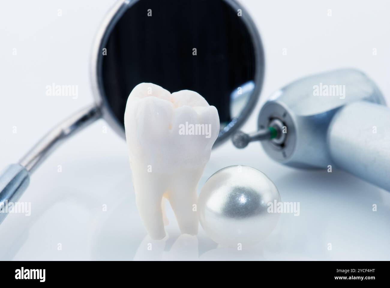 Concept des dents saines Banque D'Images