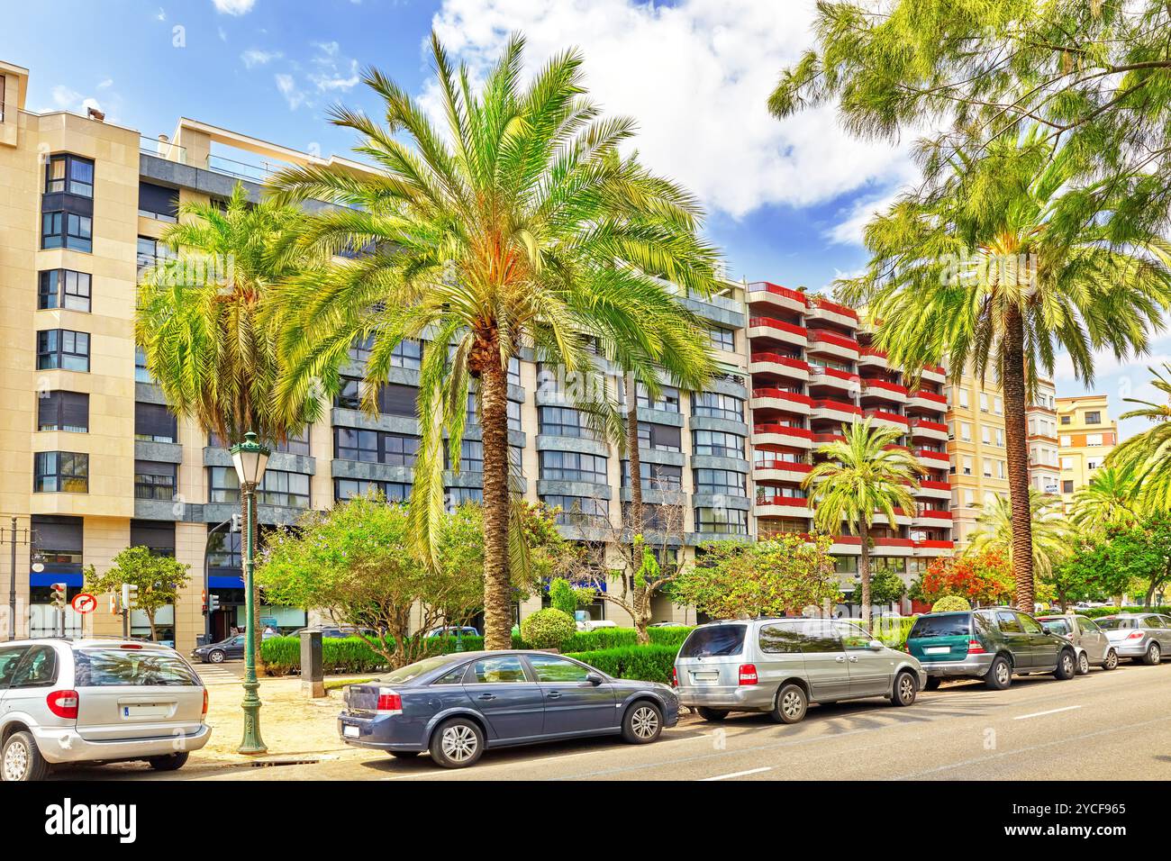 Ville de Valence - troisième ville taille de la population en Espagne . Banque D'Images
