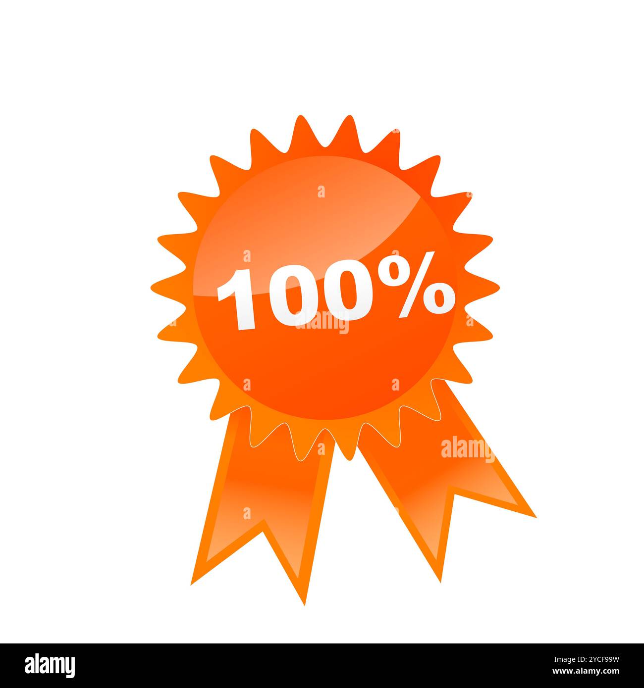 Vector illustration de badge vente Banque D'Images