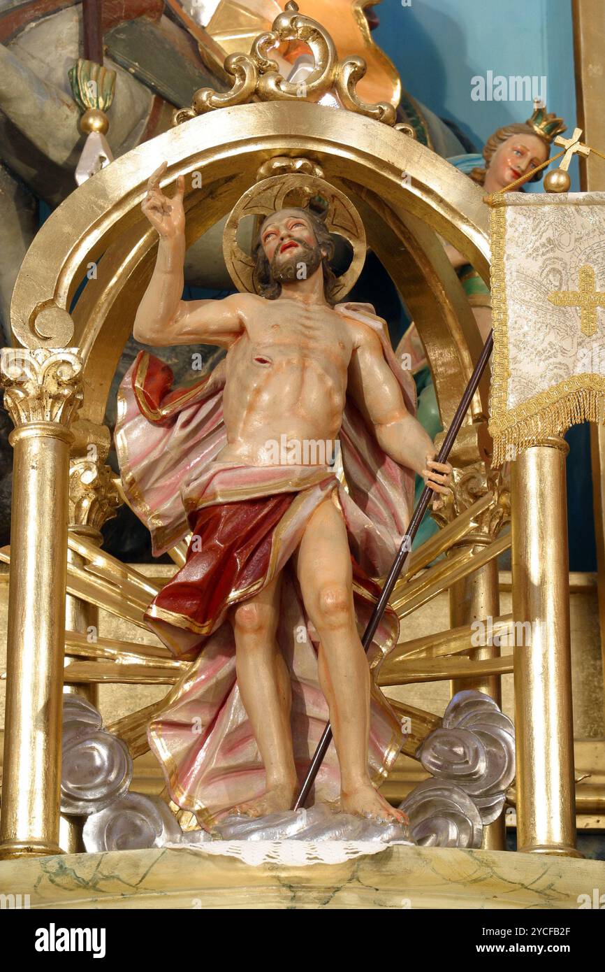 Christ ressuscité Banque D'Images