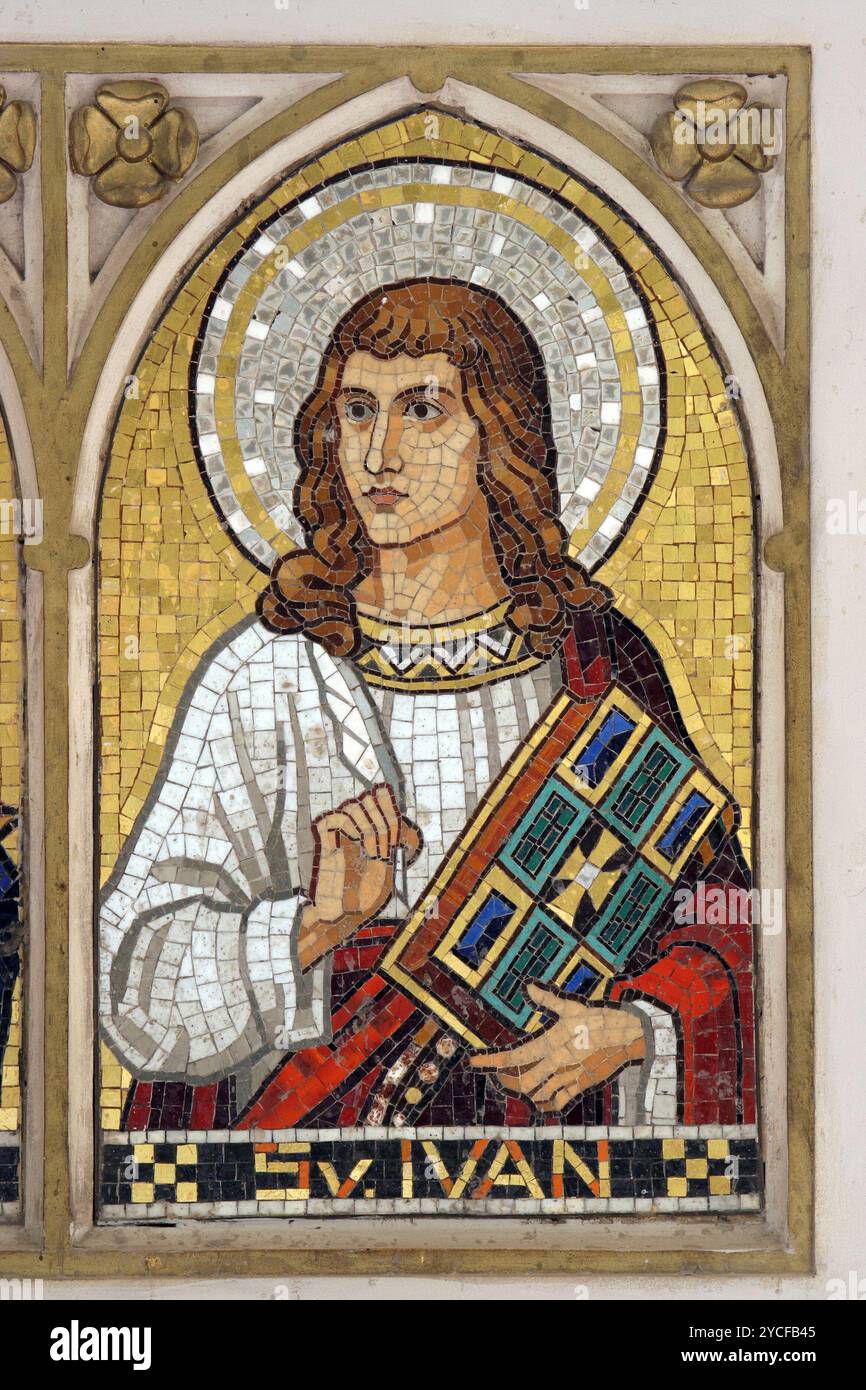 Saint Jean l'Évangéliste Banque D'Images